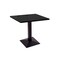 Holland Bar Stool Co 30" 217 Black Table, 30" x 30" Square Top 21730BW30SQ - alternate 1